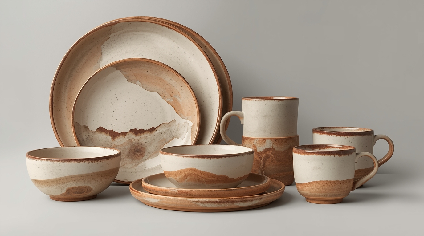 Keramikservis i stengods